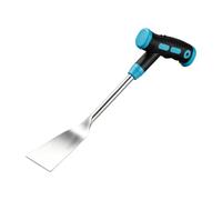 Garden Soil Loosening Hand Tool with Easy Hold, Large Blue