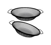 Garden Soil Screen Set Metal Mesh Sifter 30cm/11.8in with Side Handles for Compost, Topsoil and Raised Bed Prep Compost Shaker Dirt Separator Planting Soil Cleaner Topsoil Sorter Garden Mesh Tray