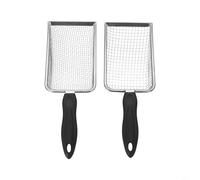 Garden Soil Sifter Tool with Handle, Designed to Filter Soil, Sand, Compost, and Rocks Effectively, Made from Stainless Steel and ABS for Longevity