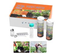 Garden Soil Test Kit - 4-in-1 Soil Lawn Test Kit, Nutrient Analyzer for Vegetables Potted Flowers Gardens Orchards Vines Greenhouses