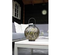 Luxform Solar Table LED Lantern Samba – IP44 Outdoor – Black/Copper