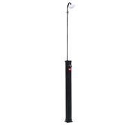Garden Solar Shower Black 215cm 8L Patio Swimming Pool Showering Stand vidaXL
