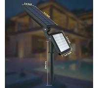 Garden Solar Spotlights Outdoor 48 LED Solar Lights Outdoor