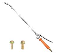 Garden Spray Bar Kit, Adjustable Telescopic Metal Watering Wand with Locking Handle, Mist Sprayer Nozzle for Orchard Lawn Irrigation