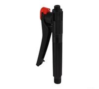 Garden Sprayer Handle Replacement for Pressure Sprayers - Ergonomic Plastic Switch Control - Adjustable Flow Nozzle for Plant Killing & Plant Care - 18.4cm Black Red(One-Red Switch (L))