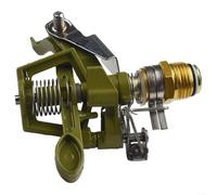 Garden Sprinkler Sprayer, Impulse Garden Sprinkler 360°Zinc Alloy Ground Insert And Water Spray-Head