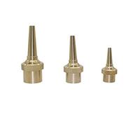 Garden Sprinkler Watering Sprayer 1pc Adjustable 1 2 3 4 1 Brass Direct Injection Fountain Nozzle Universal Copper Garden Pond Decorative Fountain Color 1 inch