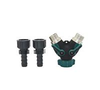 Garden Sprinkler Watering Sprayer 3 4 Female to 1 2 3 4 Garden Hose 2 Way Garden Faucet Diverter Barb Quick Connector y Irrigation Valve pe Hose 1pcs Color 3i4 Hose