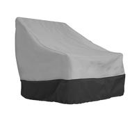 Garden Stacking Chair Cover， Rattan Chair Cover .. Bench Adjustable Drawstring .or 2 Colors 85x80x92cm(Coffee Khaki)