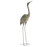 Beliani Garden Statue Boffa Crane Brown