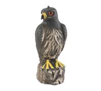 Garden Statue Decoration Eagle Figure Bird PE Material Realistic for Garden Terrace Agriculture Gift Home Decoration, Multi, MY1202