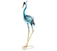 Garden Statue IFUGAO Crane Blue