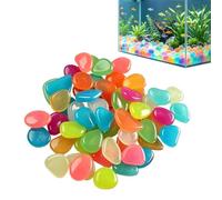 Garden Stone | 30/ Colorful Pebbles,Glowing Pebbles for Garden Outdoor | for Outside Yard Backyard Landscaping Pathway Patio Walkway Fish Tank Plant Pots Decoration