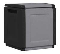 Garden Storage Box Dark Grey and Black Tool Box Furniture Multi Sizes vidaXL