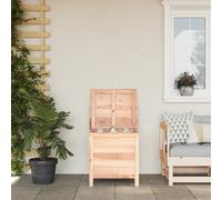 Garden Storage Box 50X49X56.5 Cm Solid Wood Fir
