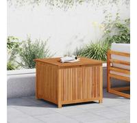vidaXL Garden Storage Box Outdoor Storage Bench Blanket Box Solid Wood Acacia