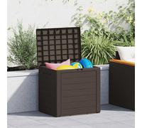 vidaXL Garden Storage Box Brown 116x44x55cm