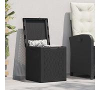 Garden Storage Box Outdoor Storage Box Patio Chest Case Box PP Rattan vidaXL