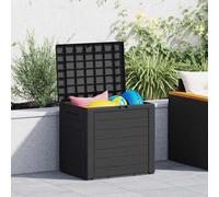 Garden Storage Box Anthracite 58.5x46x55cm Polypropylene 140L Lockable with Lid