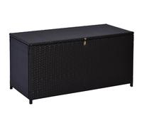 Rattan Storage Box Dark Brown 284L