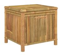 Garden Storage Box Outdoor Cushion Tool Chest Pillow Blanket Box Bamboo vidaXL