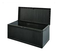 Garden Storage Box Plastic Outdoor Utility Chest Cushion Shed Lid Large 350L