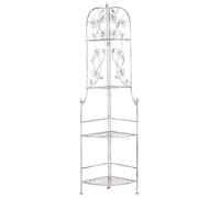 Garden Storage Cabinet White BIELLA