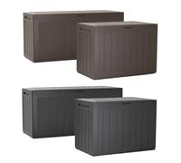 Garden Storage Cushion Box Boardebox Chest Lockable 280L Outdoor Balcony Weather