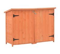 vidaXL Garden Storage Shed 120X50X91cm Wood, Brown