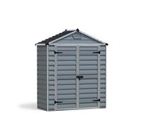 Garden Storage Shed Bundle SkyLight And Shelf Kit Polycarbonate Aluminium Frame