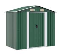 Garden Storage Shed Outdoor Tool House Tool Organiser Cabin Room Metal vidaXL