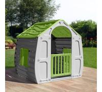 Garden Store Direct 10-561 Magical House Kids Playhouse - Indoor/Outdoor Children's Play Tent with Door & Windows, 102x90x109cm, Easy Assembly Plastic Toy House Multiple COlours Available! (Pastel)