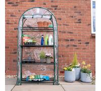 Grow It 08919 45 x 105 x 160 cm 4-Tier Extra Wide Grow Arc with Heavy Duty Cover - Green