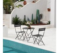 Garden Store Direct Eve Black Folding Bistro Set