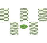 Garden Store Direct Expanding Garden Trellis, Green, 180 X 30Cm (6Ft X 1Ft) Pack Of 5