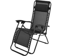 Garden Store Direct Gsd Black Zero Gravity Outdoor Relaxer Chair