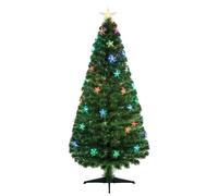 Garden Store Direct Premier Fibre Optic Star Tree With Multi Coloured Led Lights 1.2M