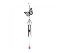 Garden Store Direct Primus Silhouette Butterfly Wind Chime - Black
