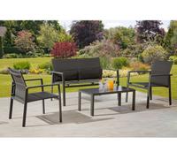 Garden Store Direct Sydney Aluminium 4 Piece Lounge Set