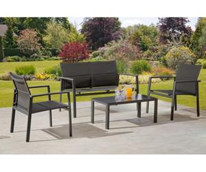 Garden Store Direct Sydney Aluminium 4 Piece Lounge Set