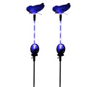Garden Stories Colour Splash Butterfly Stake Lights BLUE,PURPLE