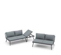 Garden Stories Multi-Way Sofa Set Sunlounger CLAY
