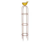 Garden Stories Timeless Obelisk with Bird Bath/Feeder