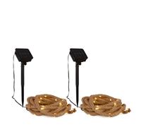 Garden Stories x Anouska Set of 2 Solar String Rope Lights 5m
