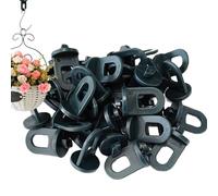 Garden Sun Shade Clips - Greenhouse Clamp Twist Lock Long Lasting Shade Hook Fixings | Modern Practical Design Patio Fixing Accessories