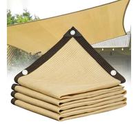 Garden Sun Shade Sail 90% UV Protection Durable Shade Cloth with Eyelets Windproof Cover for Balcony Greenhouse Patio Pool - Essential Outdoor Shade Solution