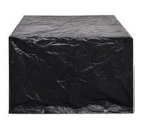 vidaXL Garden Furniture Cover 4 Person Water-resistant Film 8 Eyelets 113x113cm