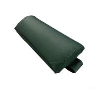 Garden Sunlounger Head Support Pillow Compact Lightweight(Dark Green) | Soft polyester filling, ergonomic neck support, fits most recliners, burgundy brown green options