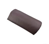 Garden Sunlounger Neck Pillow 36x16cm Burgundy Brown Green(Coffee Brown) | Ergonomic curve, soft polyester fill, reduces neck strain, fits standard recliners, burgundy brown green