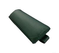 Garden Sunlounger Neck Pillow 36x16cm Burgundy Brown Green(Dark Green) | Ergonomic curve, soft polyester fill, reduces neck strain, fits standard recliners, burgundy brown green